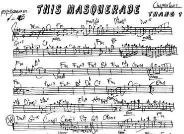 This Masquerade sheet