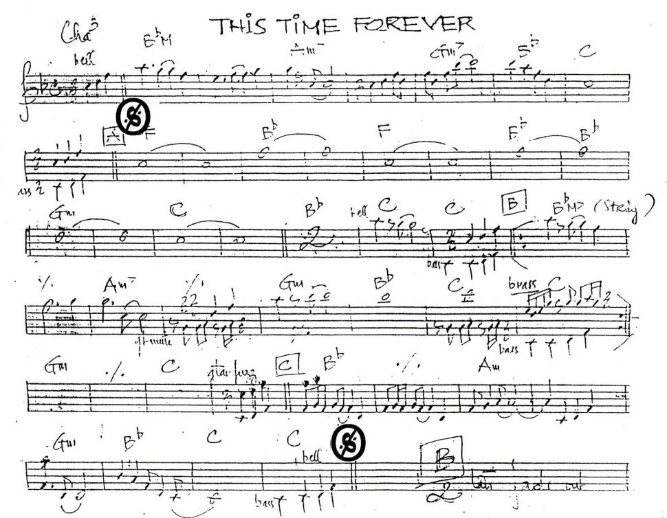 This Time Forever sheet