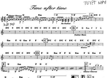 Time After Time sheet