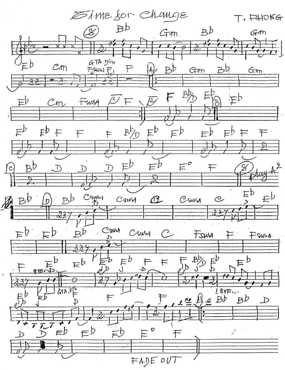 Time For Change sheet