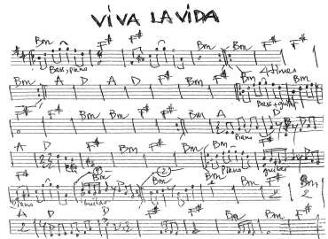 Viva lavida sheet
