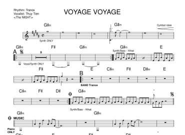 Voyage voyage sheet