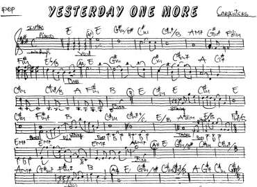 Yesterday one more sheet