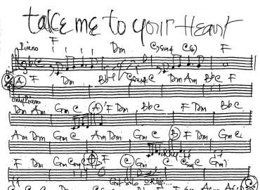 Take To Your Heart sheet