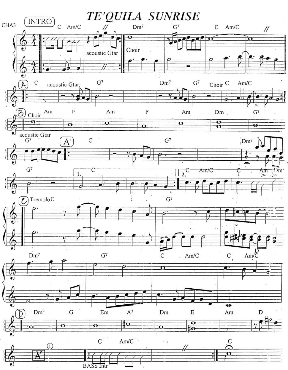 Te Quila Sunrise sheet