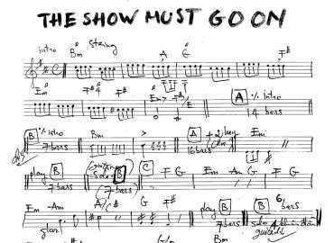 The Show Must Goon sheet