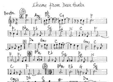 There From Deer Hunter sheet