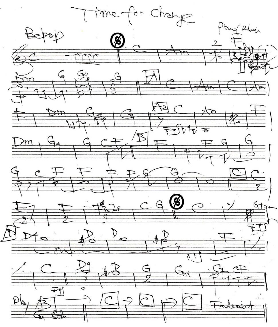 Time For Change sheet