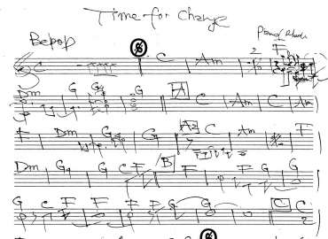 Time For Change sheet