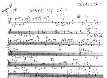 Wake Up Call sheet