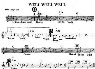 Well Well Well sheet