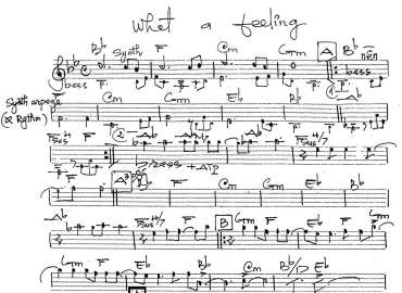 What A Feeling sheet