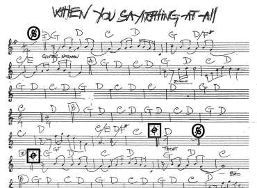 When You Say Thing At All sheet