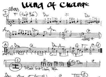 Wind Of Change sheet