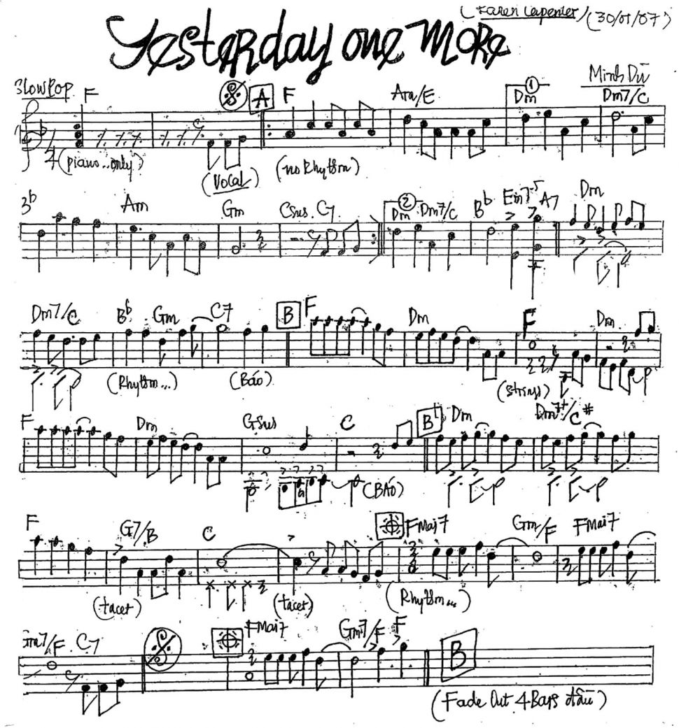 Yesterday one moke sheet