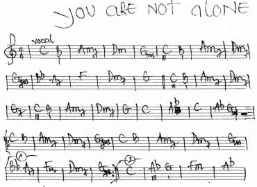 You are not alone sheet