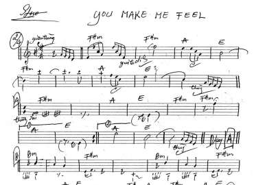 You make me teel sheet