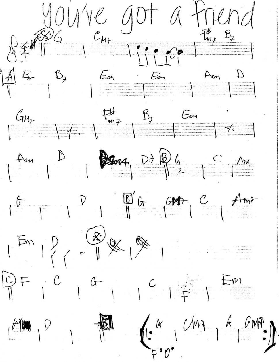 You've got a fnend sheet