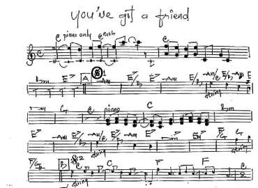 You've got a friend sheet