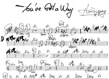 You've got a way sheet