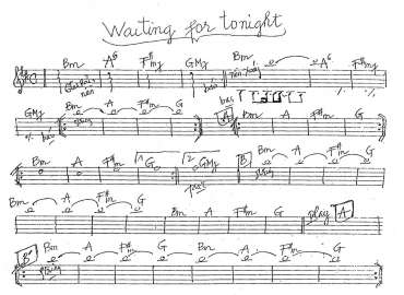 Waiting For Tonight sheet