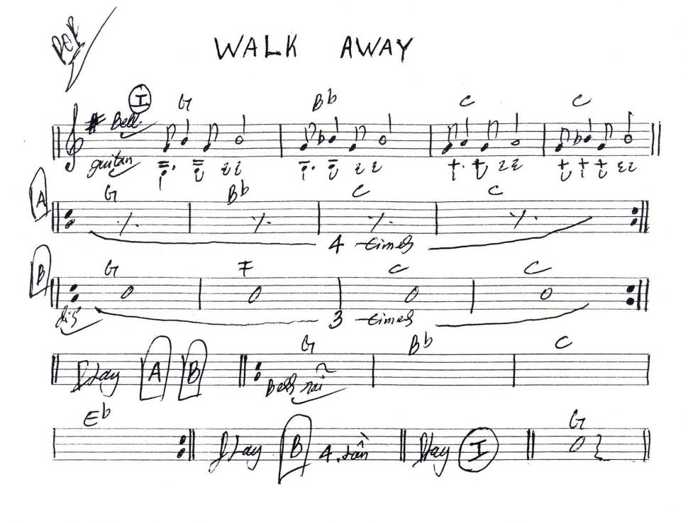 Walk Away sheet