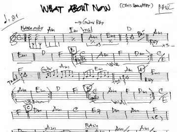 What About Now sheet