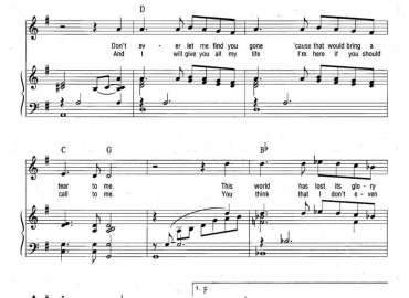 When You Tell That You Love Me sheet