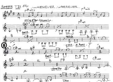 Whenever Whenever sheet