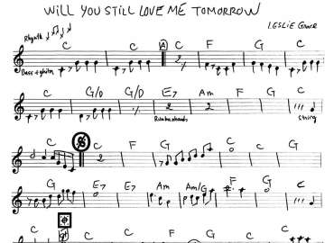 Will You Still Love Me Tomorrow sheet