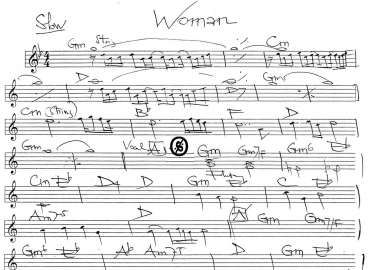 Woman sheet