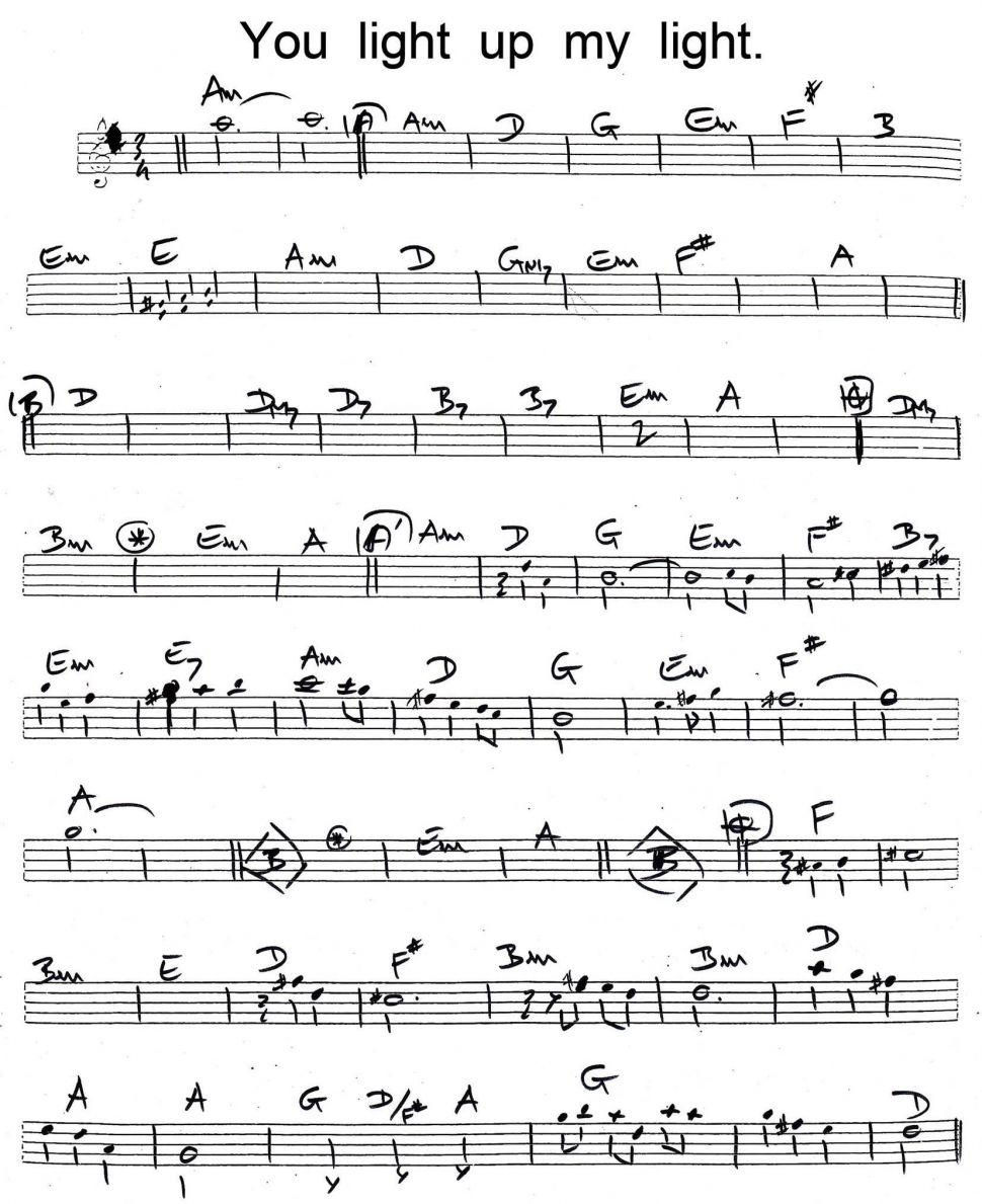 You light up my light sheet