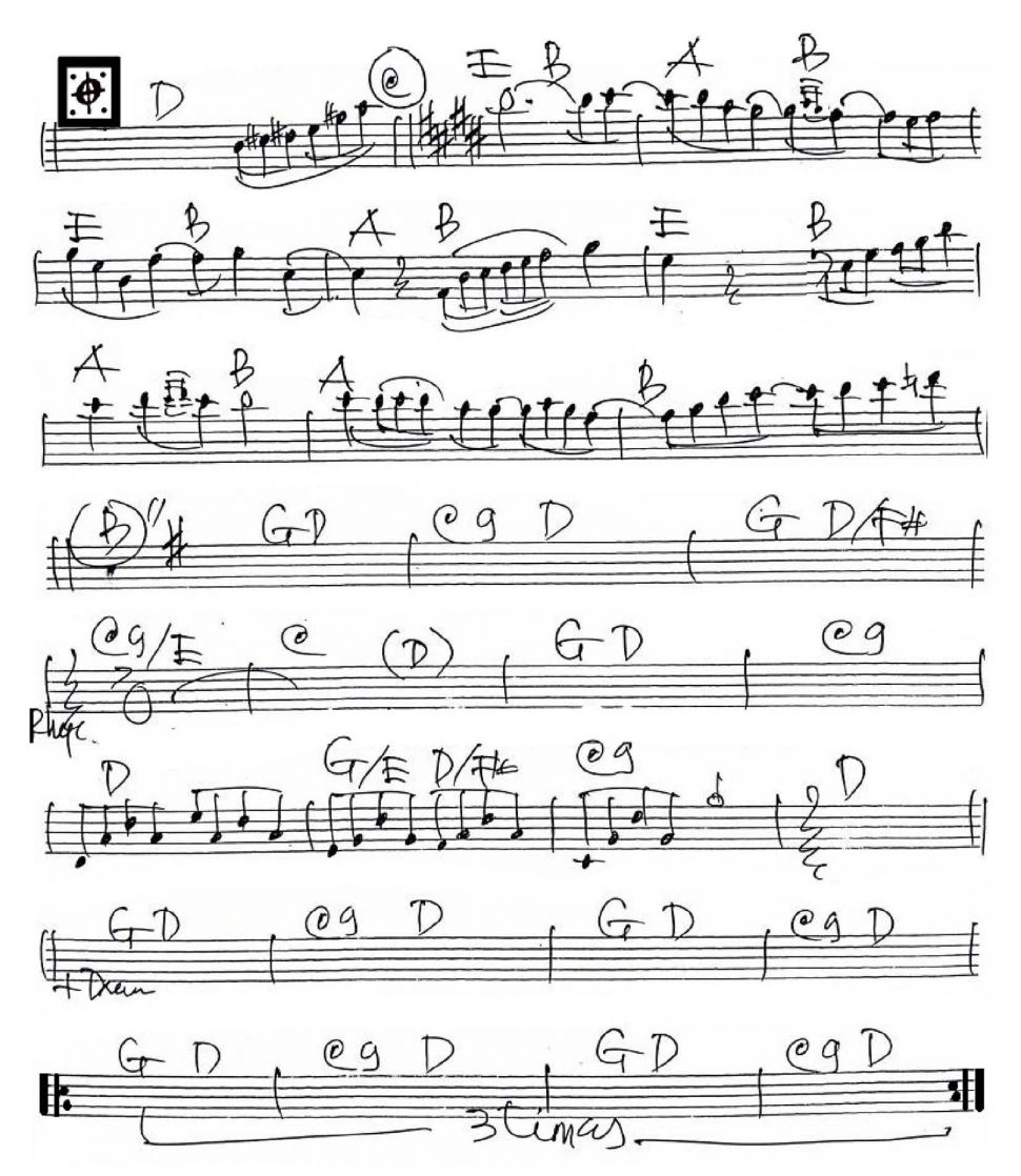 Wake Me Up Before You Go Go sheet