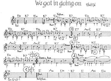 We Got In Going On sheet có lời 