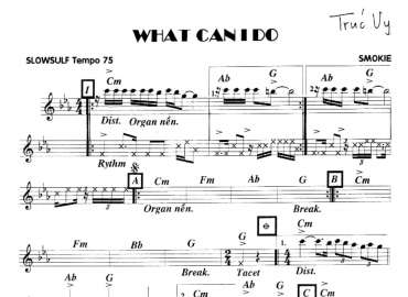 What Can I do sheet có lời 