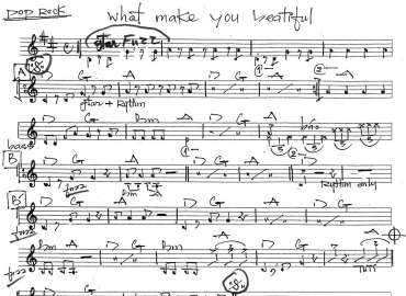 What Make You Beatiful sheet có lời 