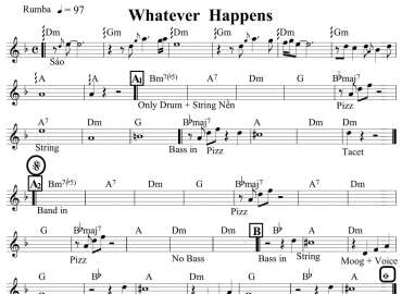 Whatever Happens sheet có lời 