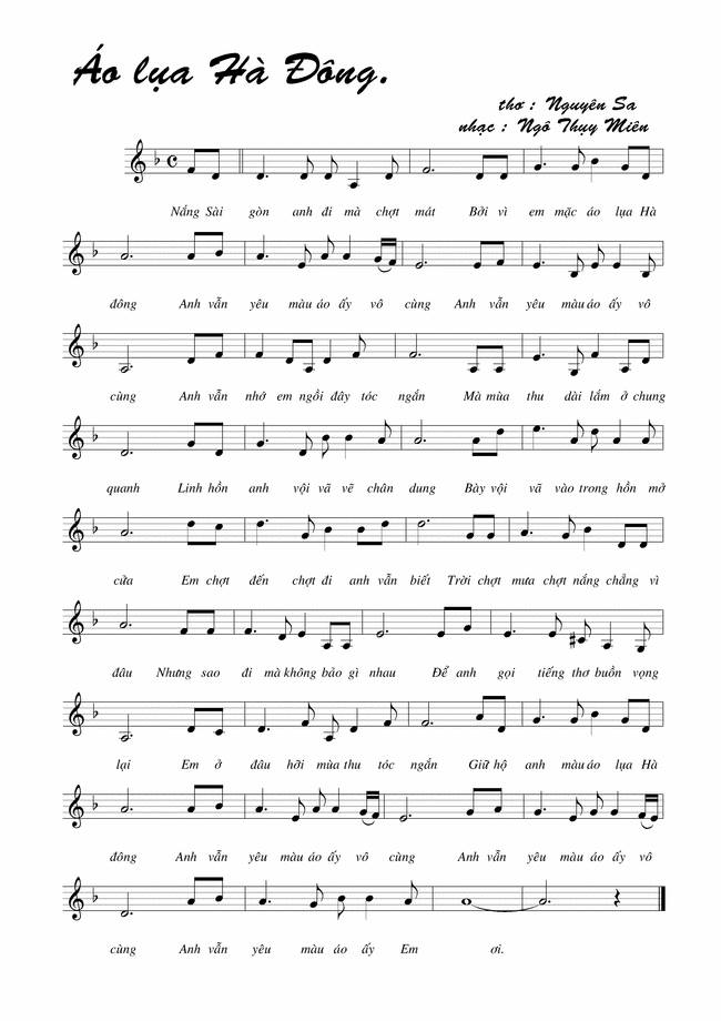 Áo lụa hà đông sheet