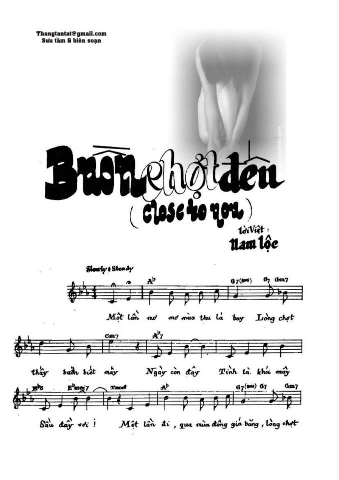 Buồn Chợt Đêm sheet