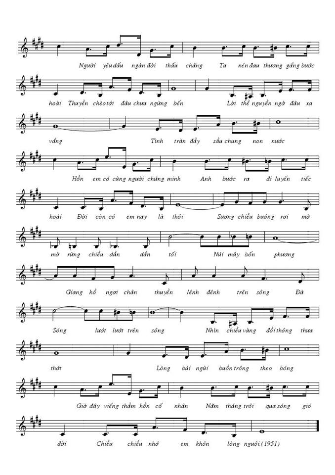 Chiều vàng sheet có lời