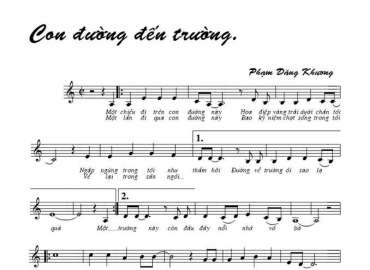 Con đường đến trường sheet có lời