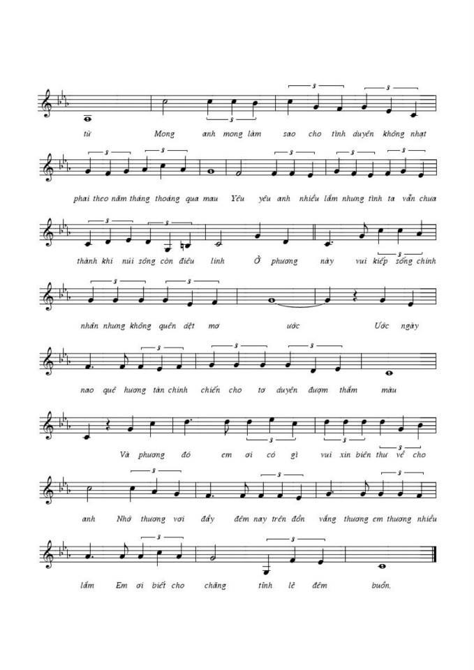 Đêm Buồn Tỉnh Lẻ sheet có lời