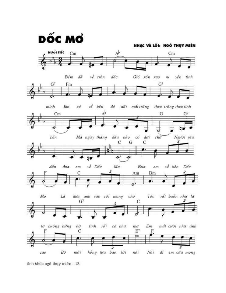 Dốc Mơ sheet