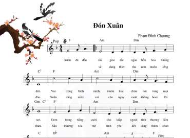 Đón Xuân sheet có lời