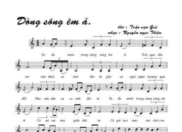 Dòng Sông Êm Ả sheet có lời