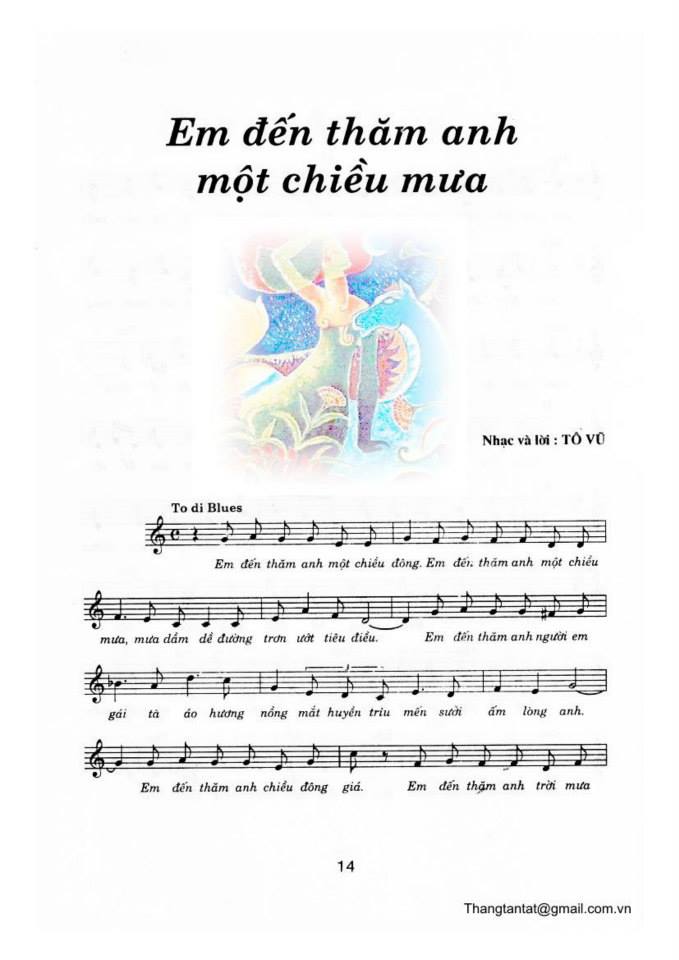 Em Đến Thăm Anh Một Chiều Mưa sheet