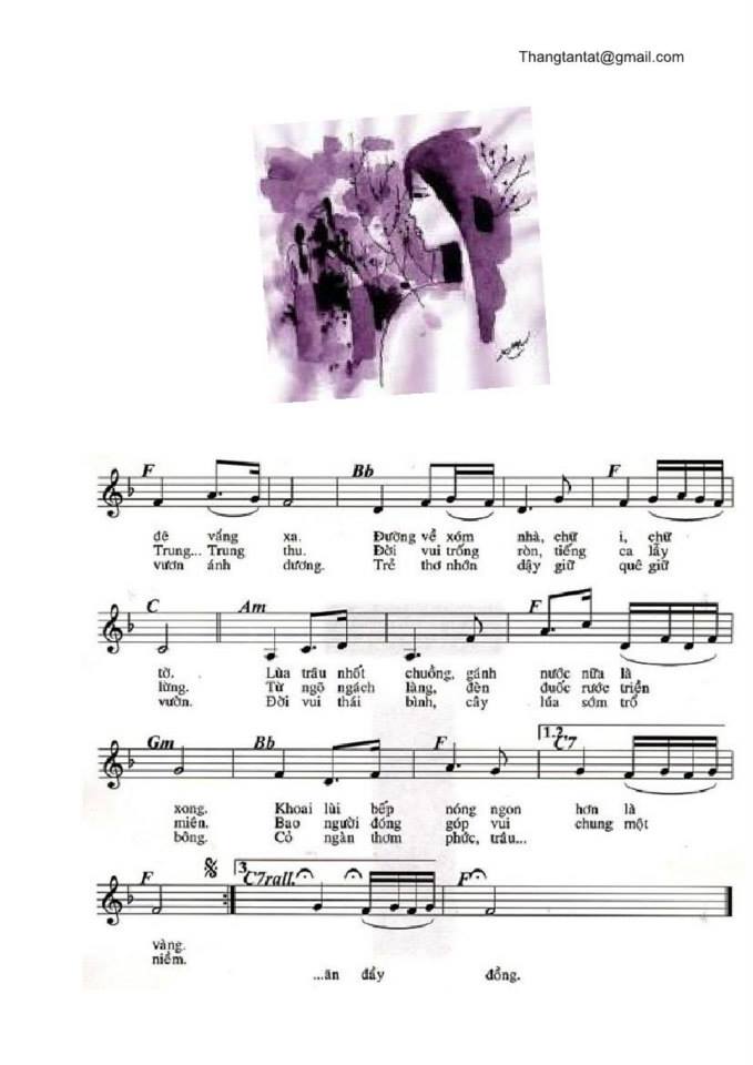 Em Đến Thăm Anh Một Chiều Mưa sheet