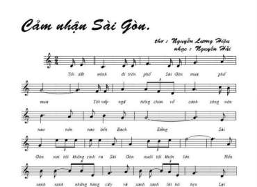 Cảm nhận sài gòn sheet có lời