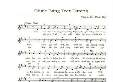 Chiếc bóng trên đường sheet có lời