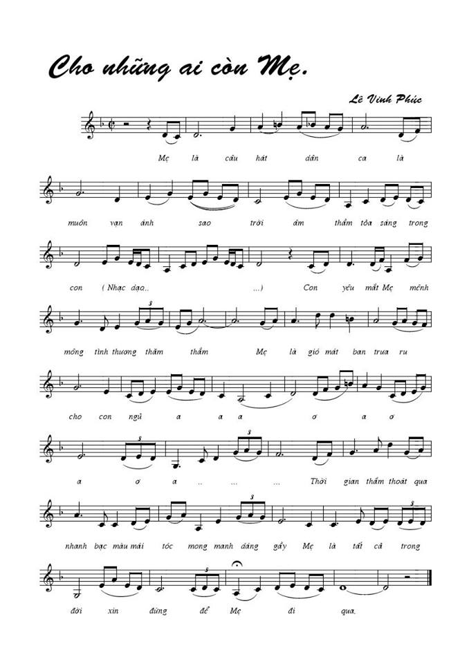 Cho những ai còn mẹ sheet